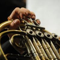 Brass instrument (detail)